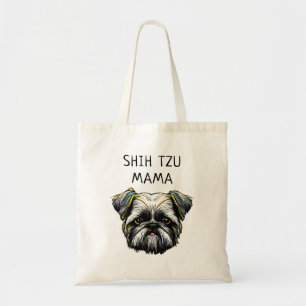 Bolsa Tote Shih Tzu Mama