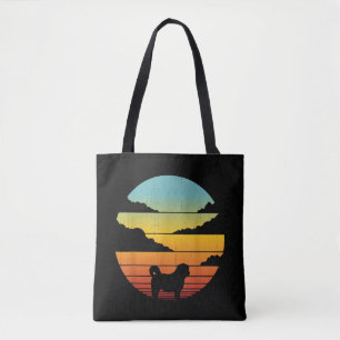 Bolsa Tote Shih Tzu Style 60s 70s Homens Mulheres Presentes