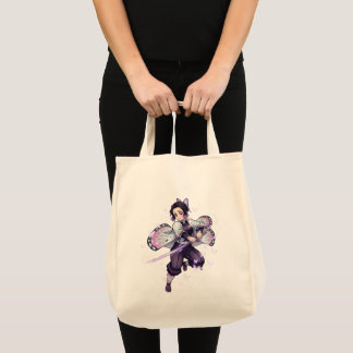 Bolsa Tote Shinobu Kocho Insect Hashira - Dança da Borboleta 