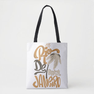 Bolsa Tote Shirt impressão do Rio de Janeiro