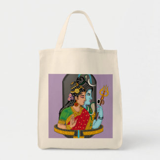 Bolsa Tote Shiva Parvati Tote Bag – Divine Couple of Harmony