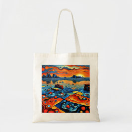 Bolsa Tote Shore Geométrica