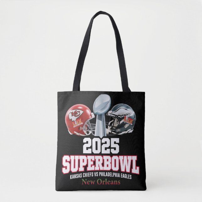 Bolsa Tote Showdown da Super Bowl 2025 (Frente)