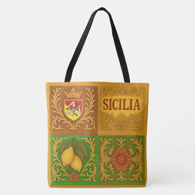 Bolsa Tote Sicília Siciliano (Frente)
