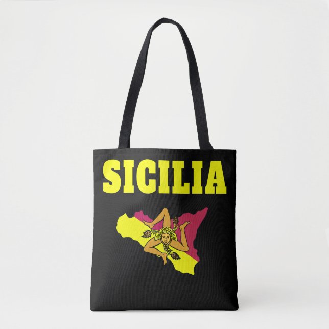 Bolsa Tote Sicilia Trinacria (Frente)
