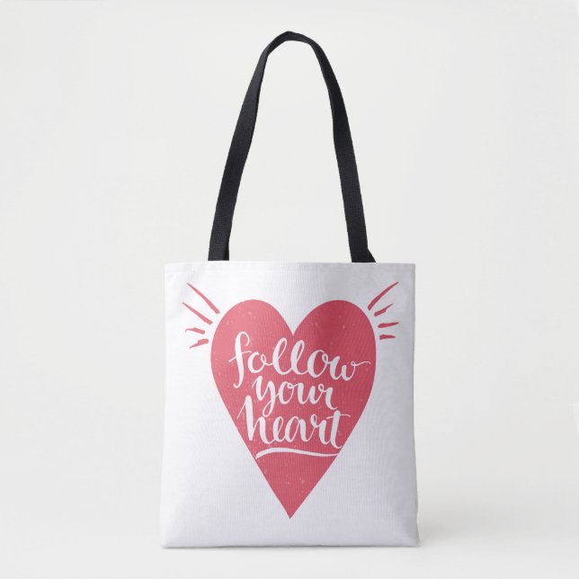 Bolsa Tote Siga seu coração (Frente)