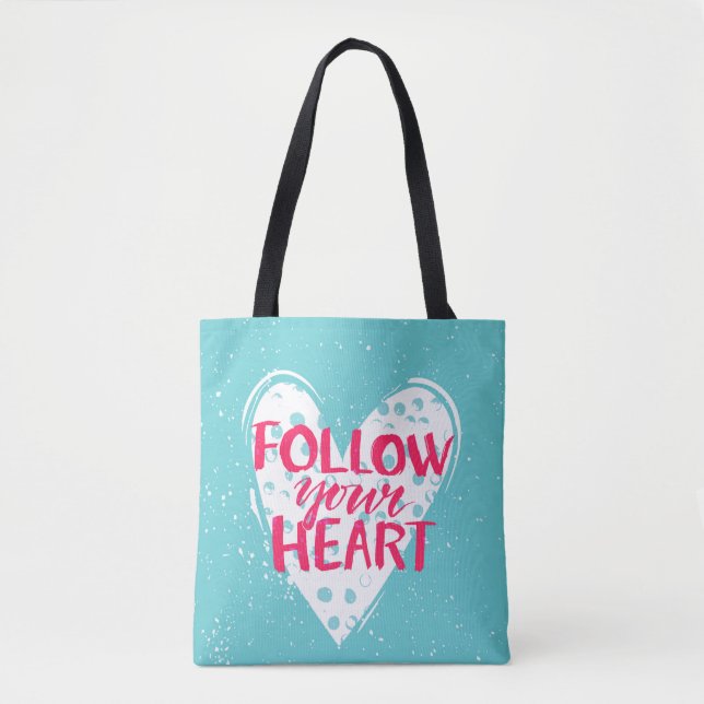 Bolsa Tote Siga seu coração 2 (Frente)