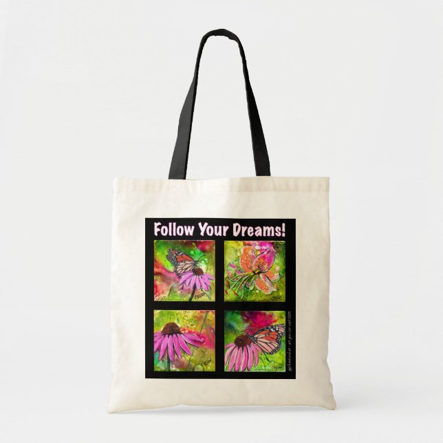 Bolsa Tote Siga seus sonhos (Frente)