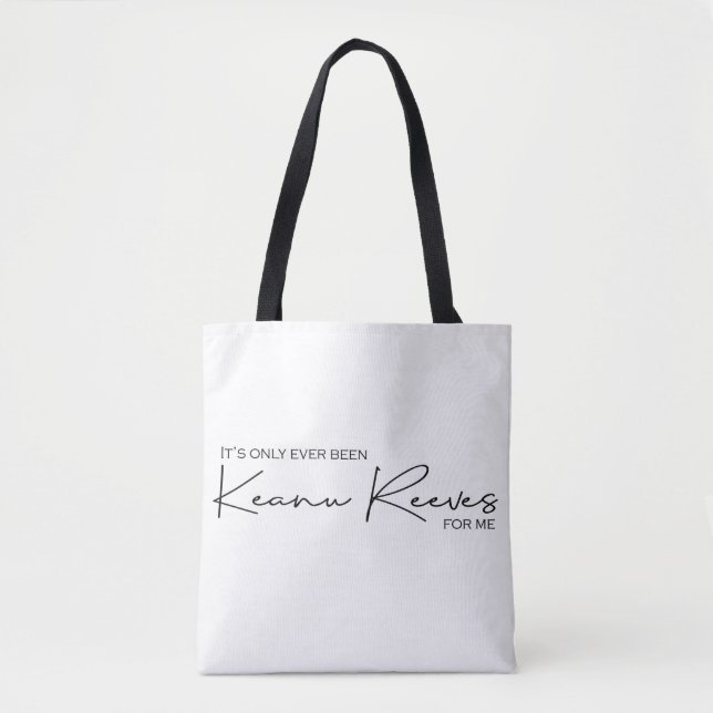 Bolsa Tote Signature Keanu - Nunca Estive - sem cor (Frente)