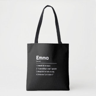 Bolsa Tote Significado do Nome Personalizado