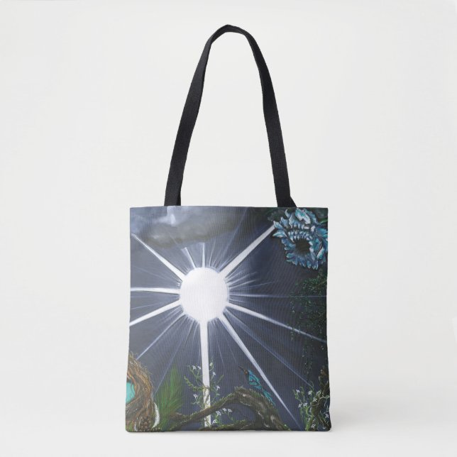 Bolsa Tote Silence of Sacred Space (Frente)