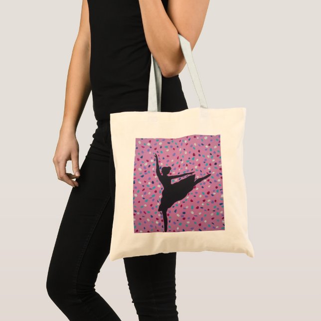 Bolsa Tote Silhouette balé (Frente (produto))