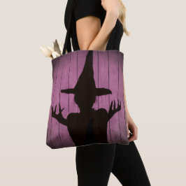 Bolsa Tote Silhouette Black and Purple