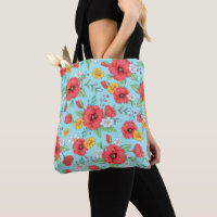 Silhouette Floral Fantasy Cosmética Bag
