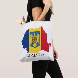 Bolsa Tote Silhouette Romênia rotulado