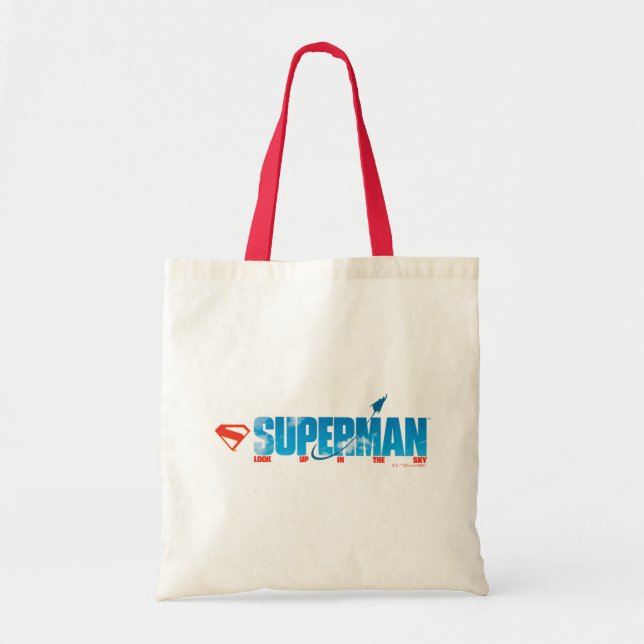 Bolsa Tote Silhouette Superman Skybound (Frente)