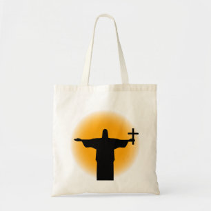 Bolsa Tote Silhueta com cruz
