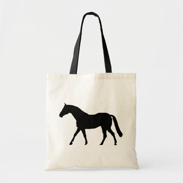Bolsa Tote Silhueta de Cavalo (Frente)