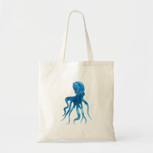 Bolsa Tote Silhueta de polvo aquarela