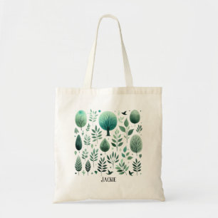 Bolsa Tote Silhuetas da Natureza: Dia