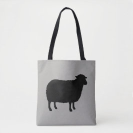 Bolsa Tote Silhuette Black Sheep