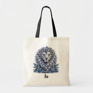 Bolsa Tote Silver Crystal Leo Coleção Luxo