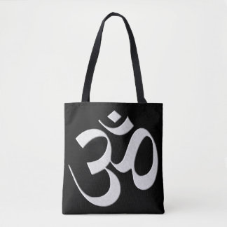Bolsa Tote Silver Om 