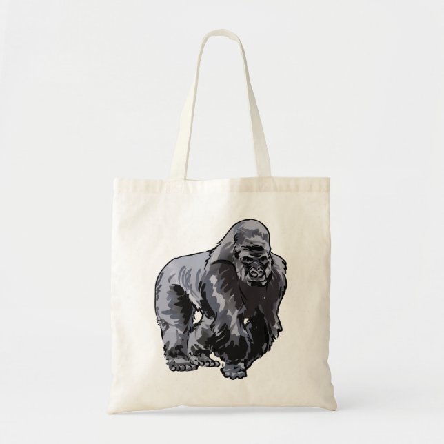 Bolsa Tote Silverback Gorilla (Frente)