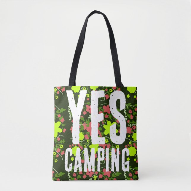 Bolsa Tote sim acampamento (Frente)