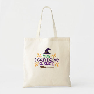 Bolsa Tote Sim eu posso conduzir a vara minha bruxa da vara