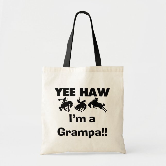 Bolsa Tote Sim Haw, sou uma camiseta e presentes (Frente)