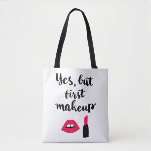 Bolsa Tote Sim mas primeira frase bonito da composição