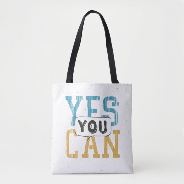 Bolsa Tote Sim você pode (Frente)