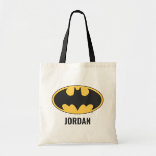 Bolsa Tote Símbolo Batman Logotipo Oval