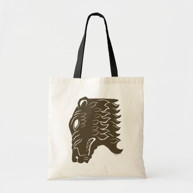 Bolsa Tote Símbolo da cabeça do urso BEORN™ (Frente)