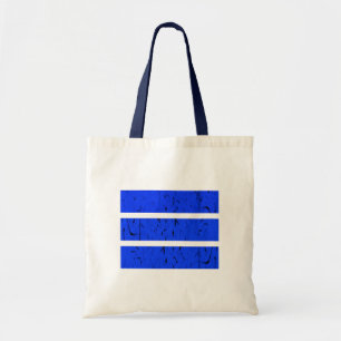 Bolsa Tote Símbolo de 3 linhas legal Uniformidade e Harmoni