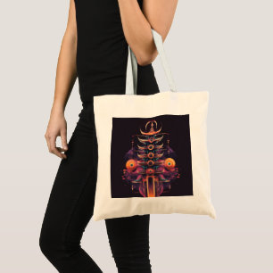 Bolsa Tote Símbolo de logotipo Pagoda4 Arte digital
