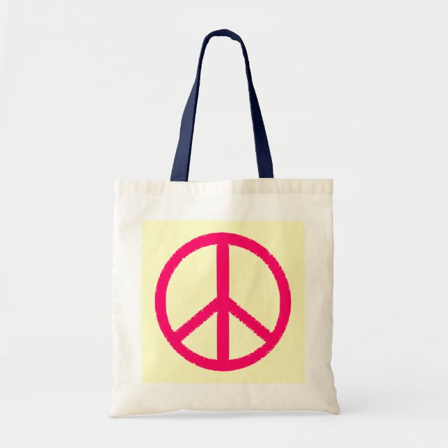 Bolsa Tote símbolo de paz (Frente)