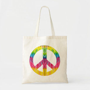 Bolsa Tote Símbolo de paz Hippy Tote Bag