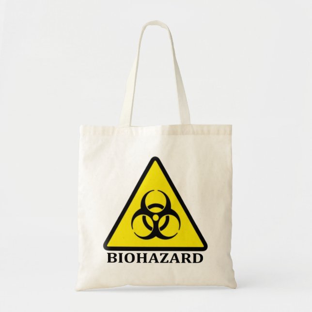 Bolsa Tote Símbolo do BioHazard (Frente)