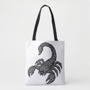 Bolsa Tote Símbolo do Escorpião de Escorpião — Tatuagem do Zo