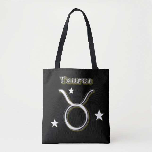 Bolsa Tote Símbolo do Taurus (Frente)