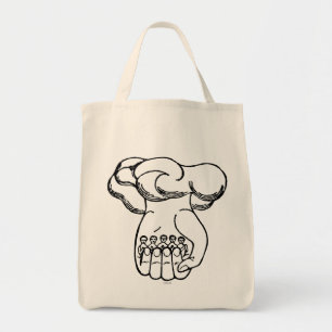 Bolsa Tote Símbolo: Mão divina