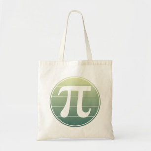 Bolsa Tote Símbolo Pi Gradiente Dia Pi Feliz dia de matem