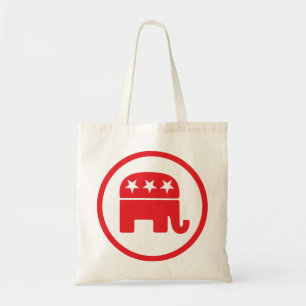 Bolsa Tote Símbolo Político do Partido Republicano (Elefante)