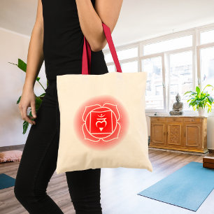 Bolsa Tote Símbolo Root Chakra   Muladhara