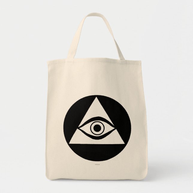 Bolsa Tote Símbolo: Todo o olho de vista (Frente)