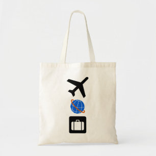 Bolsa Tote Símbolos do viagem