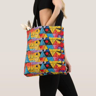 Bolsa Tote Símbolos Geométricos Abstrato nº 02