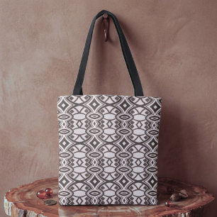 Bolsa Tote Simetria de Diamante e Oval Chic